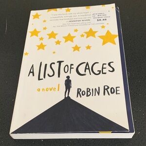 A List of Cages Novel by Robin Roe Paperback